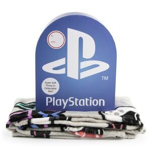 Playstation Shaped Box Throw Set